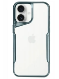Newface Apple iPhone 16 Plus Kılıf Boyi Silikon Kapak - Turkuaz