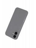 Newface Apple iPhone 16 Plus Kılıf First Silikon - Gri