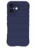 Newface Apple iPhone 16 Plus Kılıf Optimum Silikon - Lacivert
