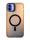 Newface Apple iPhone 16 Plus Kılıf Primera Magsafe Standlı Kapak - Siyah