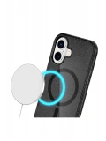 Newface Apple iPhone 16 Plus Kılıf Star Magsafe Kapak - Siyah