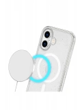 Newface Apple iPhone 16 Plus Kılıf Star Magsafe Kapak - Turuncu