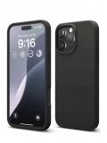 Newface Apple iPhone 16 Pro Kılıf First Silikon - Siyah