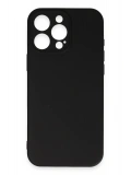 Newface Apple iPhone 16 Pro Kılıf First Silikon - Siyah