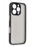 Newface Apple iPhone 16 Pro Kılıf Montreal Silikon Kapak - Siyah