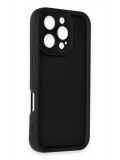 Newface Apple iPhone 16 Pro Kılıf Viera Silikon - Siyah