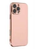 Newface Apple iPhone 16 Pro Kılıf Volet Silikon - Pembe