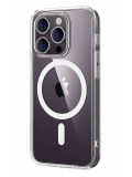 Newface Apple iPhone 16 Pro Max Combo Sert Şeffaf Magsafe Kapak - Şeffaf