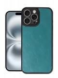 Newface Apple iPhone 16 Pro Max Kılıf Aras Deri Kapak - Açık Yeşil