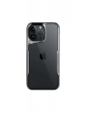 Newface Apple iPhone 16 Pro Max Kılıf Boyi Silikon Kapak - Titan Gri