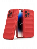 Newface Apple iPhone 16 Pro Max Kılıf Optimum Silikon - Kırmızı