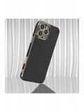 Newface Apple iPhone 16 Pro Max Kılıf Volet Silikon - Mavi