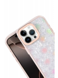 Newface Apple iPhone 16 Pro Max Lumi Desenli Kapak - Pembe