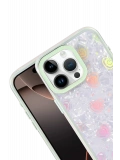Newface Apple iPhone 16 Pro Max Lumi Desenli Kapak - Yeşil