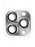 Newface Apple iPhone 16 Pro Max Pers Alüminyum Kamera Lens - Gri