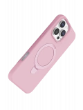 Newface Apple iPhone 16 Pro Max Regal Magsafe Standlı Kapak - Açık Pembe