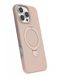 Newface Apple iPhone 16 Pro Max Regal Magsafe Standlı Kapak - Çöl Titanyum
