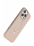 Newface Apple iPhone 16 Pro Max Regal Magsafe Standlı Kapak - Çöl Titanyum