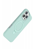 Newface Apple iPhone 16 Pro Max Regal Magsafe Standlı Kapak - Su Yeşili