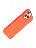 Newface Apple iPhone 16 Pro Max Regal Magsafe Standlı Kapak - Turuncu
