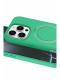 Newface Apple iPhone 16 Pro Max Regal Magsafe Standlı Kapak - Yeşil