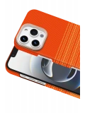 Newface Apple iPhone 16 Pro Vega Magsafe Kapak - Turuncu