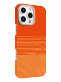 Newface Apple iPhone 16 Pro Vega Magsafe Kapak - Turuncu