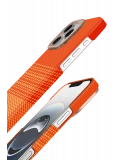 Newface Apple iPhone 16 Pro Vega Magsafe Kapak - Turuncu