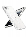 Newface Apple iPhone 16E Kılıf Magneticsafe Şeffaf Silikon - Şeffaf