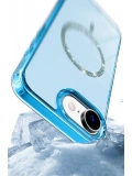 Newface Apple iPhone 16E Live Diamond Magsafe Kapak - Şeffaf