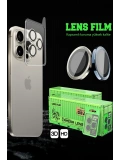Newface Apple iPhone 16E Raze Metal Kamera Lens - Siyah