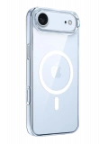 Newface Apple iPhone 17 Air Combo Sert Şeffaf Magsafe Kapak - Şeffaf
