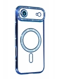 Newface Apple iPhone 17 Air Joke Simli Magneticsafe Kılıf - Mavi