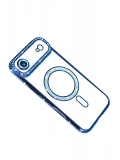 Newface Apple iPhone 17 Air Joke Simli Magneticsafe Kılıf - Mavi