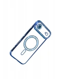 Newface Apple iPhone 17 Air Joke Simli Magneticsafe Kılıf - Mavi