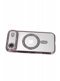 Newface Apple iPhone 17 Air Joke Simli Magneticsafe Kılıf - Pembe