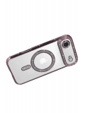 Newface Apple iPhone 17 Air Joke Simli Magneticsafe Kılıf - Pembe