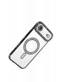 Newface Apple iPhone 17 Air Joke Simli Magneticsafe Kılıf - Siyah