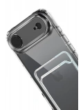 Newface Apple iPhone 17 Air Kart Şeffaf Silikon - Şeffaf