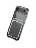 Newface Apple iPhone 17 Air Kart Şeffaf Silikon - Şeffaf