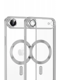 Newface Apple iPhone 17 Air Kross Magneticsafe Kapak - Gümüş