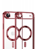 Newface Apple iPhone 17 Air Kross Magneticsafe Kapak - Kırmızı
