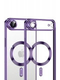 Newface Apple iPhone 17 Air Kross Magneticsafe Kapak - Mor
