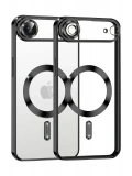 Newface Apple iPhone 17 Air Kross Magneticsafe Kapak - Siyah