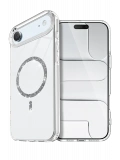 Newface Apple iPhone 17 Air Live Diamond Magsafe Kapak - Şeffaf