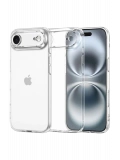 Newface Apple iPhone 17 Air Lüx Şeffaf Silikon - Şeffaf