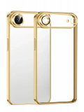 Newface Apple iPhone 17 Air Razer Lensli Silikon - Gold