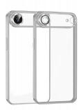 Newface Apple iPhone 17 Air Razer Lensli Silikon - Gümüş