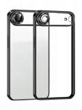 Newface Apple iPhone 17 Air Razer Lensli Silikon - Siyah