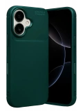 Newface Apple iPhone 17 Auto Focus Karbon Kapak - Koyu Yeşil